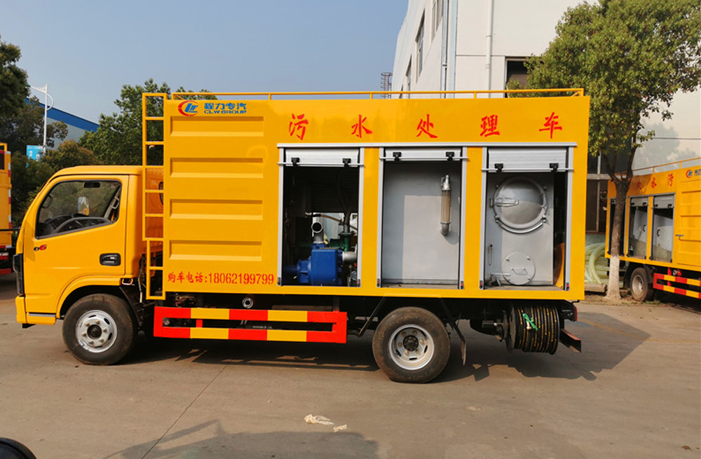 百水芊城污水分离车